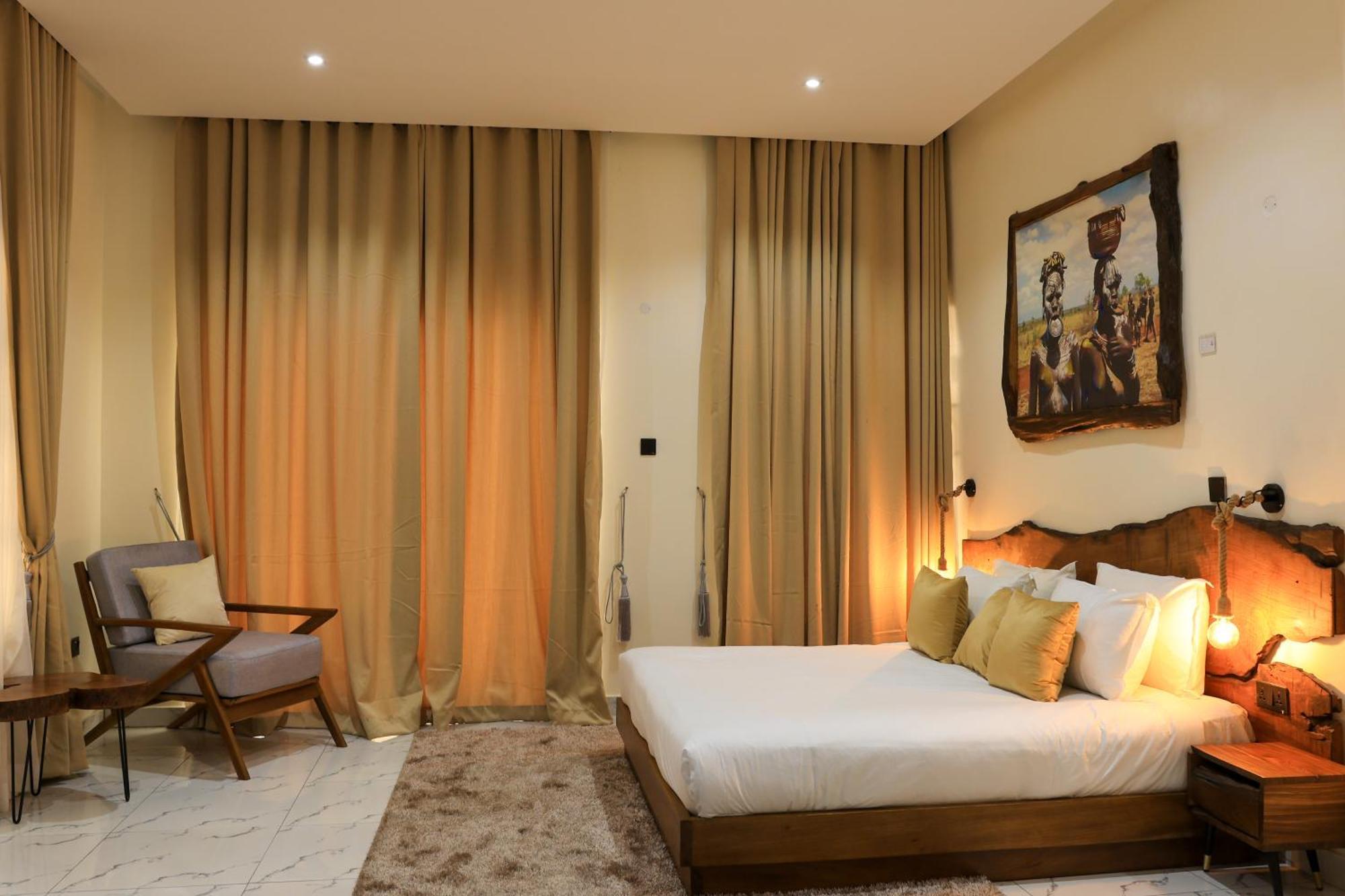 George Residence Ikoyi Lagos Kamer foto