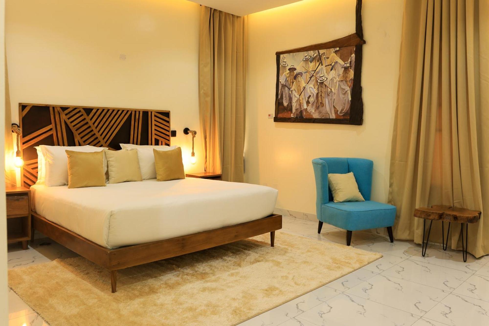 George Residence Ikoyi Lagos Kamer foto
