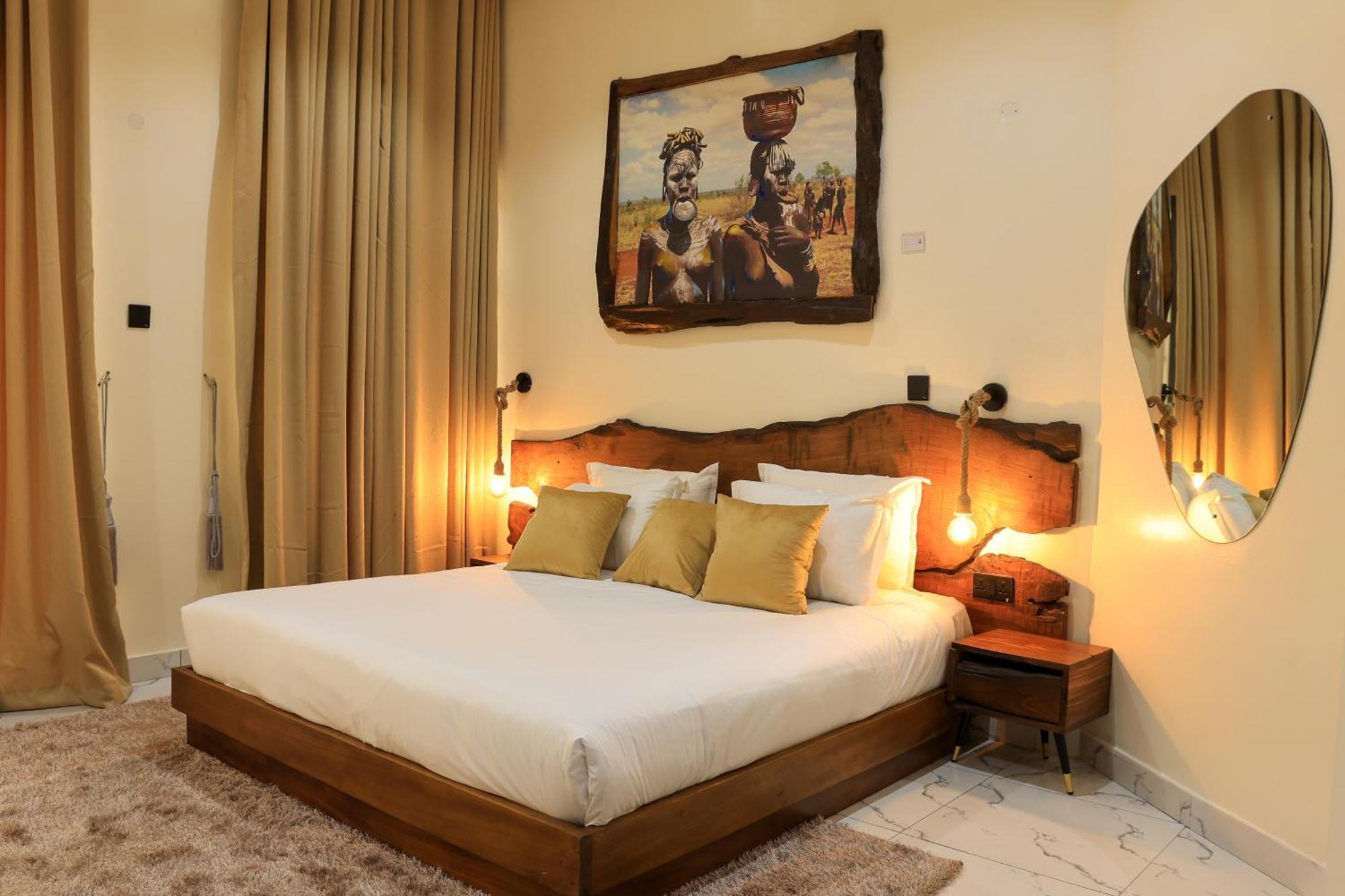 George Residence Ikoyi Lagos Kamer foto