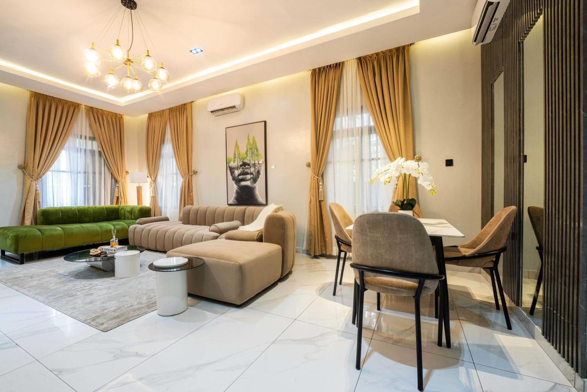 George Residence Ikoyi Lagos Buitenkant foto