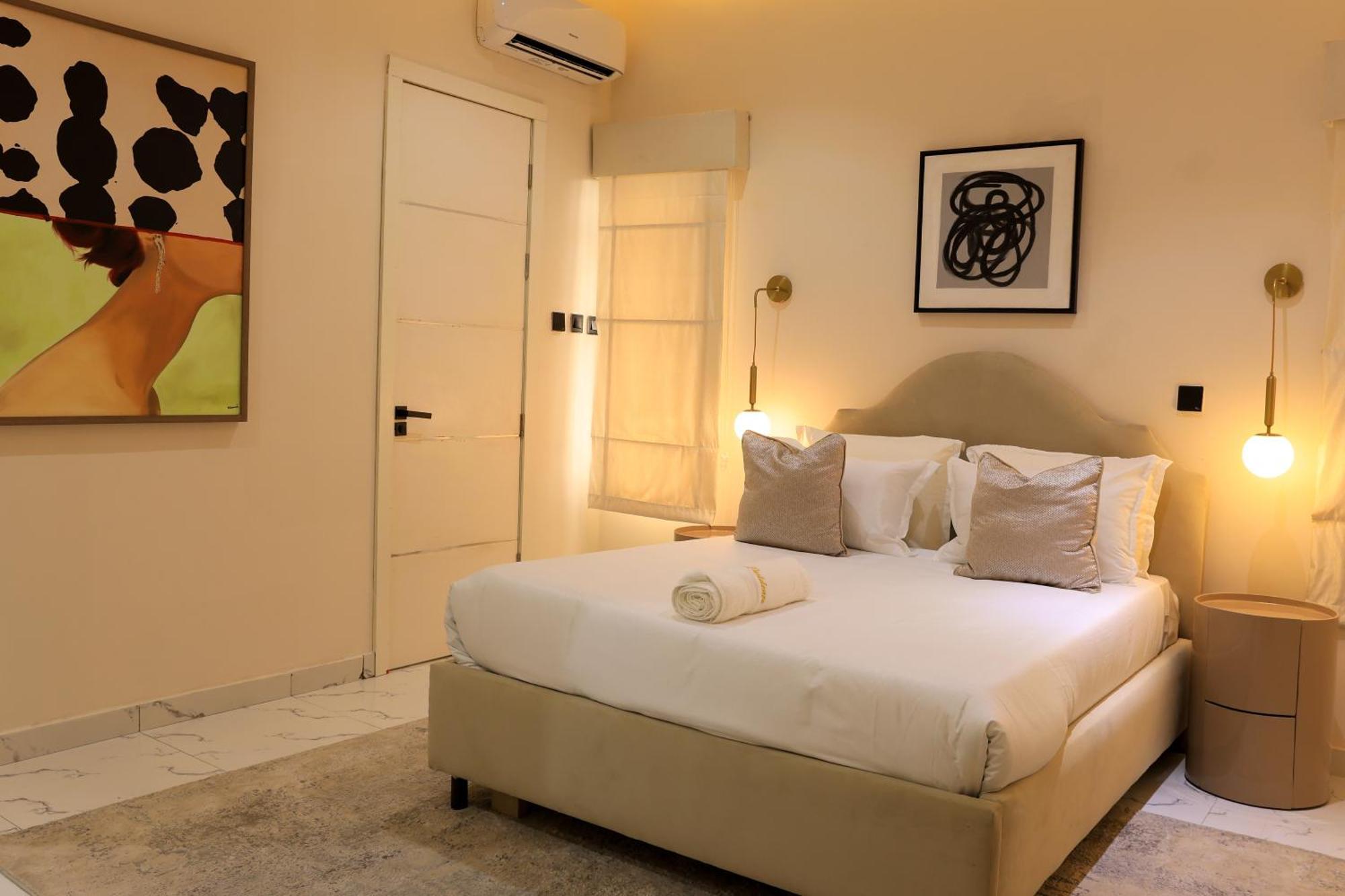 George Residence Ikoyi Lagos Kamer foto
