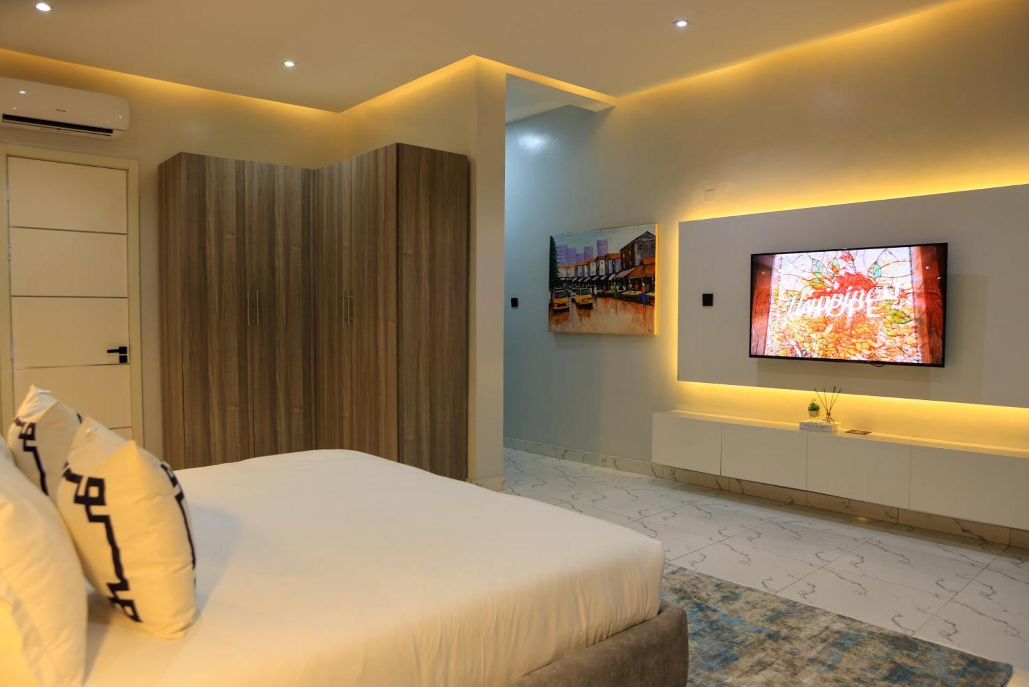 George Residence Ikoyi Lagos Kamer foto