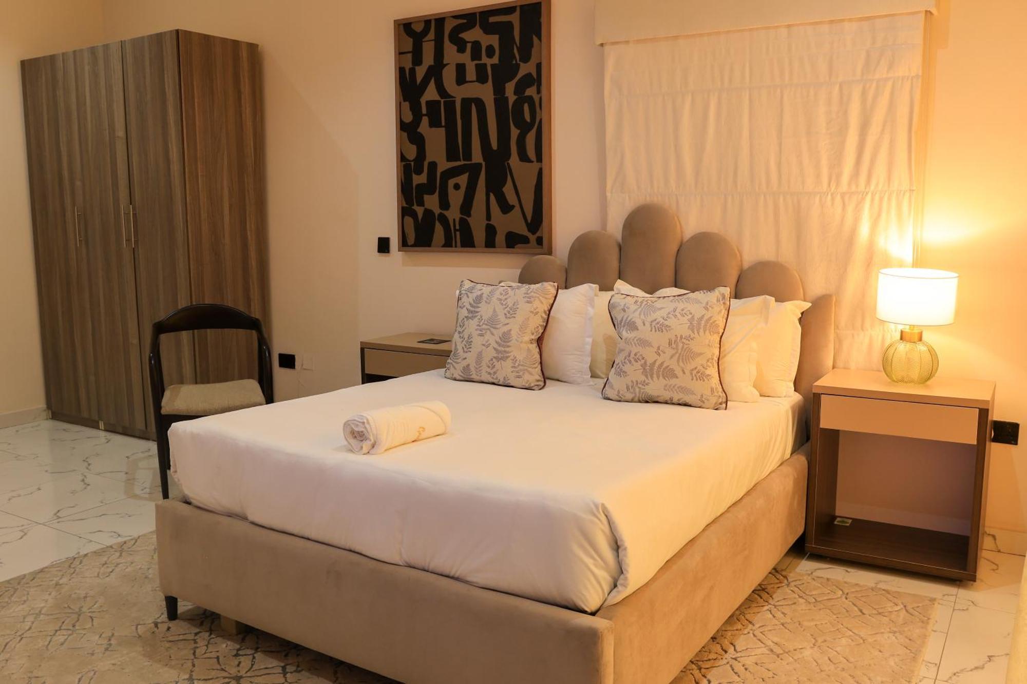 George Residence Ikoyi Lagos Kamer foto