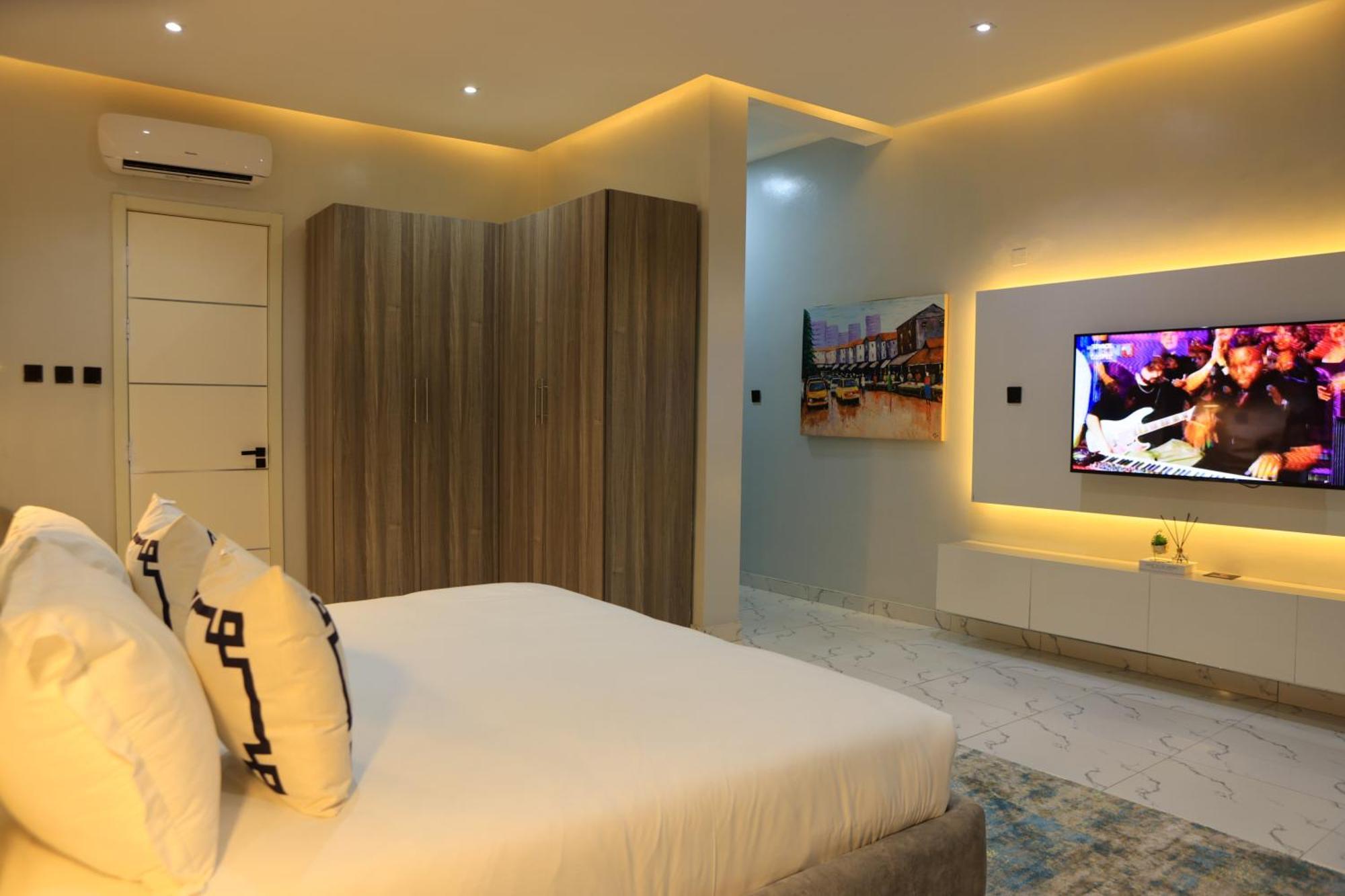 George Residence Ikoyi Lagos Kamer foto