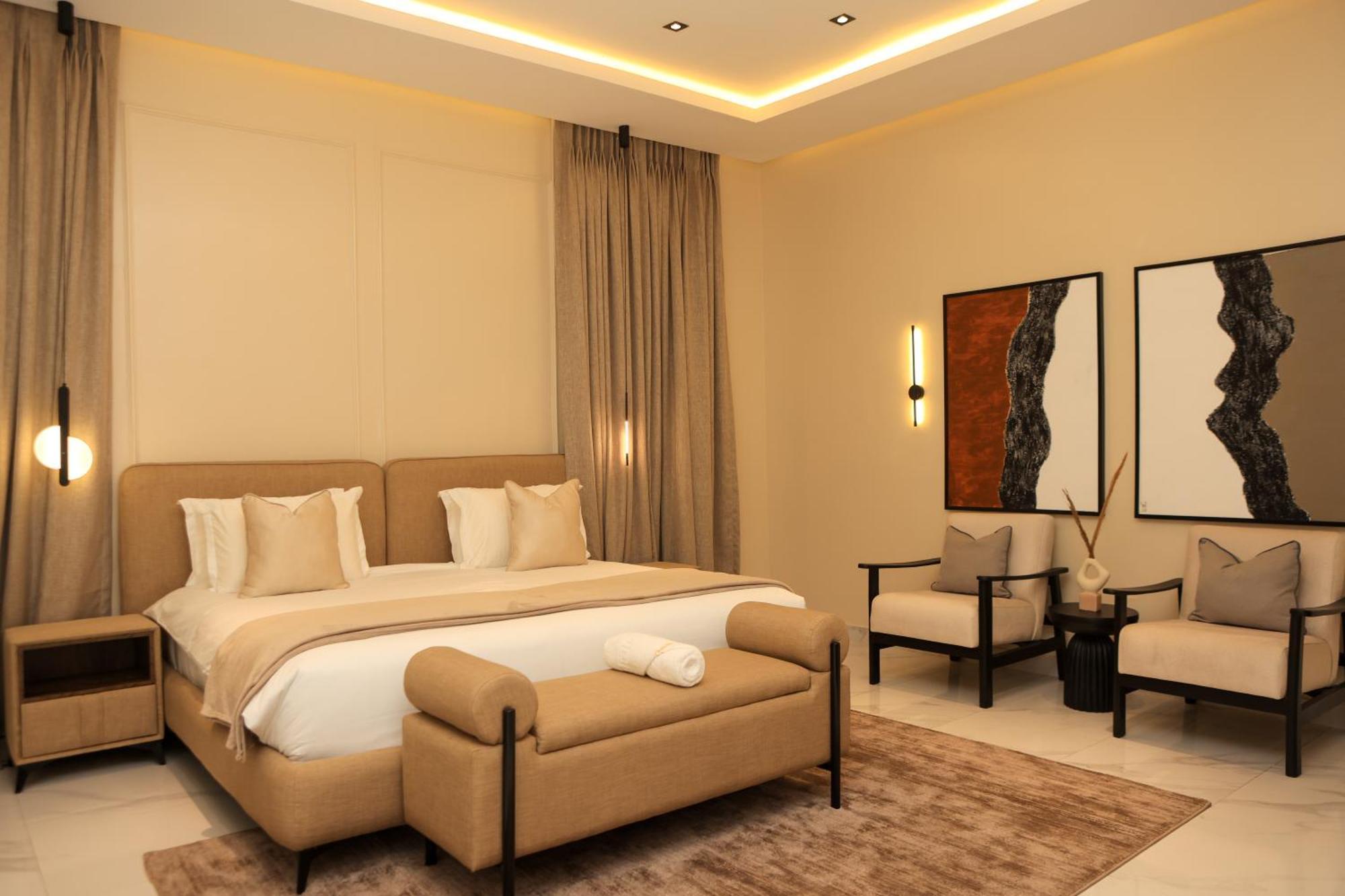 George Residence Ikoyi Lagos Kamer foto