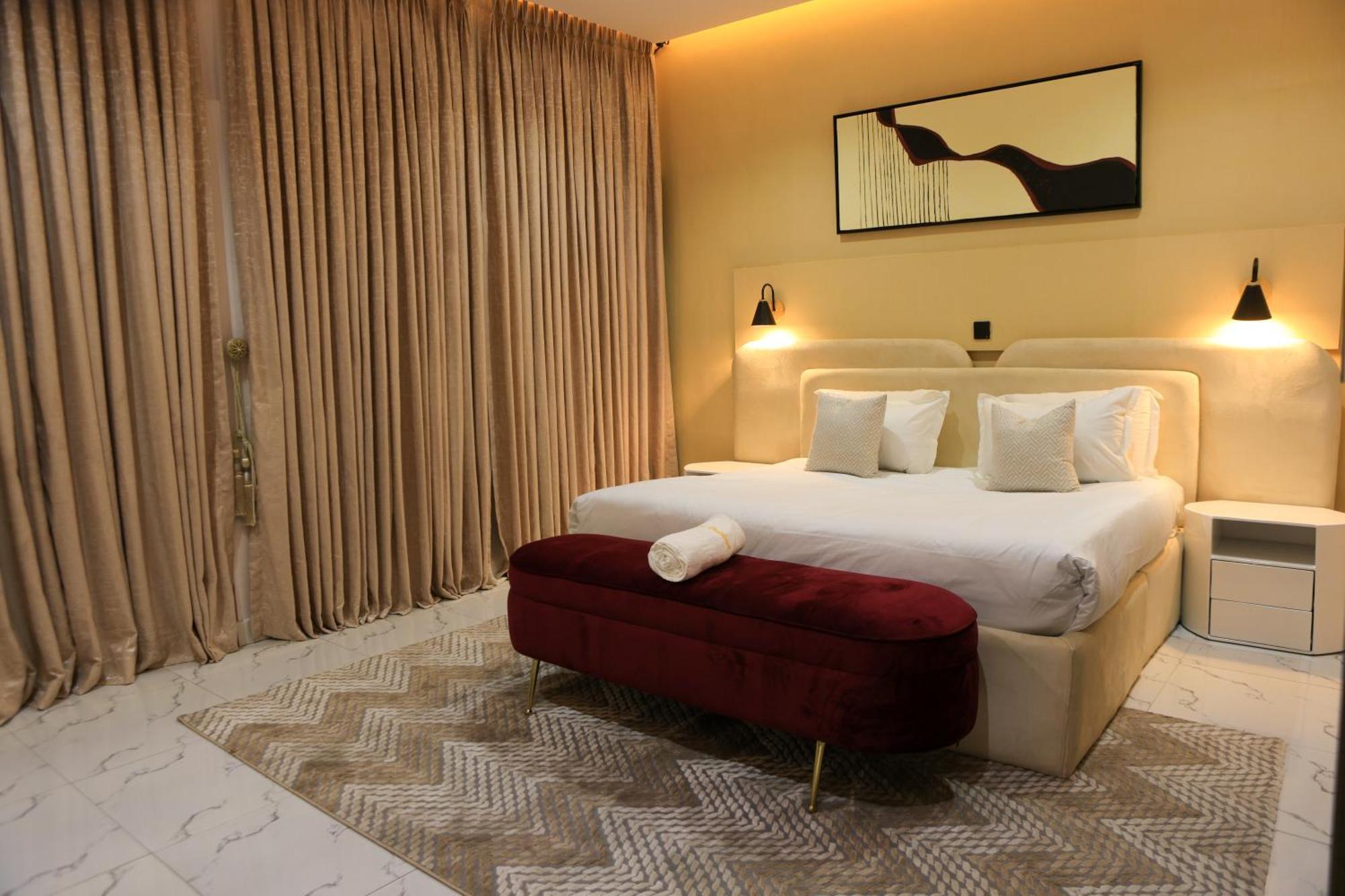George Residence Ikoyi Lagos Kamer foto