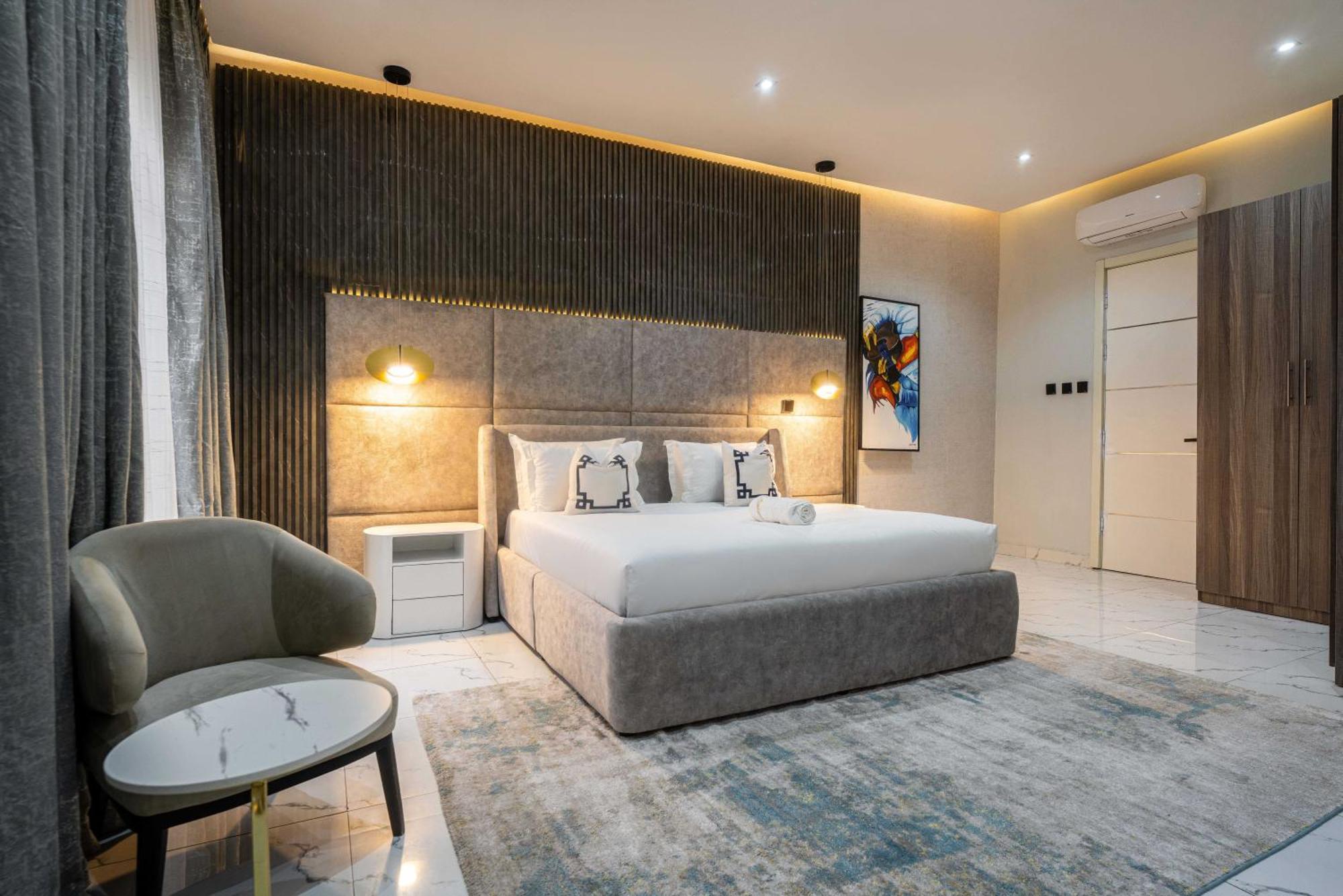 George Residence Ikoyi Lagos Kamer foto